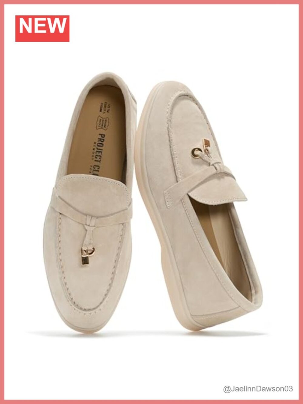 Women's Genuine Leather Slip-On Loafers - Penney Loafer Style with Memory Foam